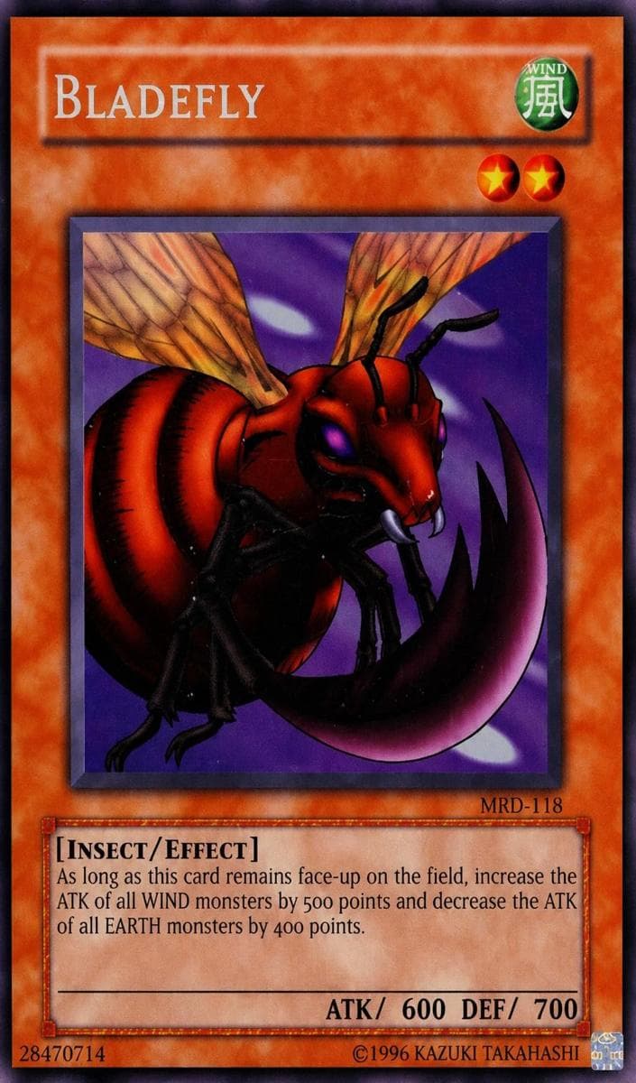Bladefly 2002 Yu-Gi-Oh! Metal Raiders 1st Edition