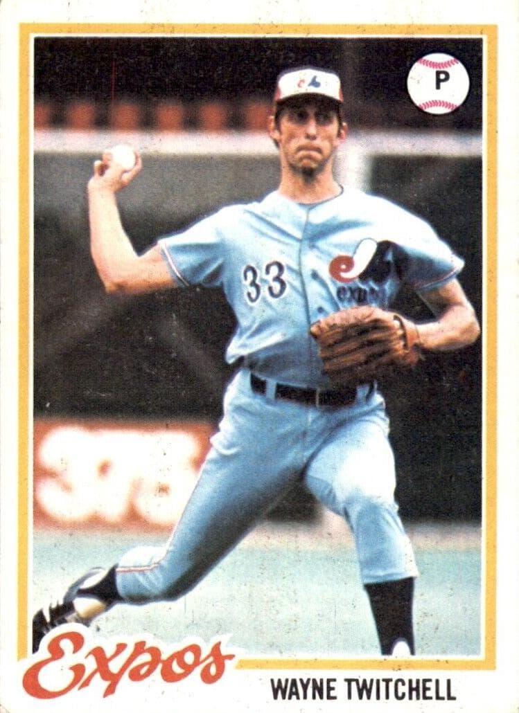 Wayne Twitchell 1978 topps Topps