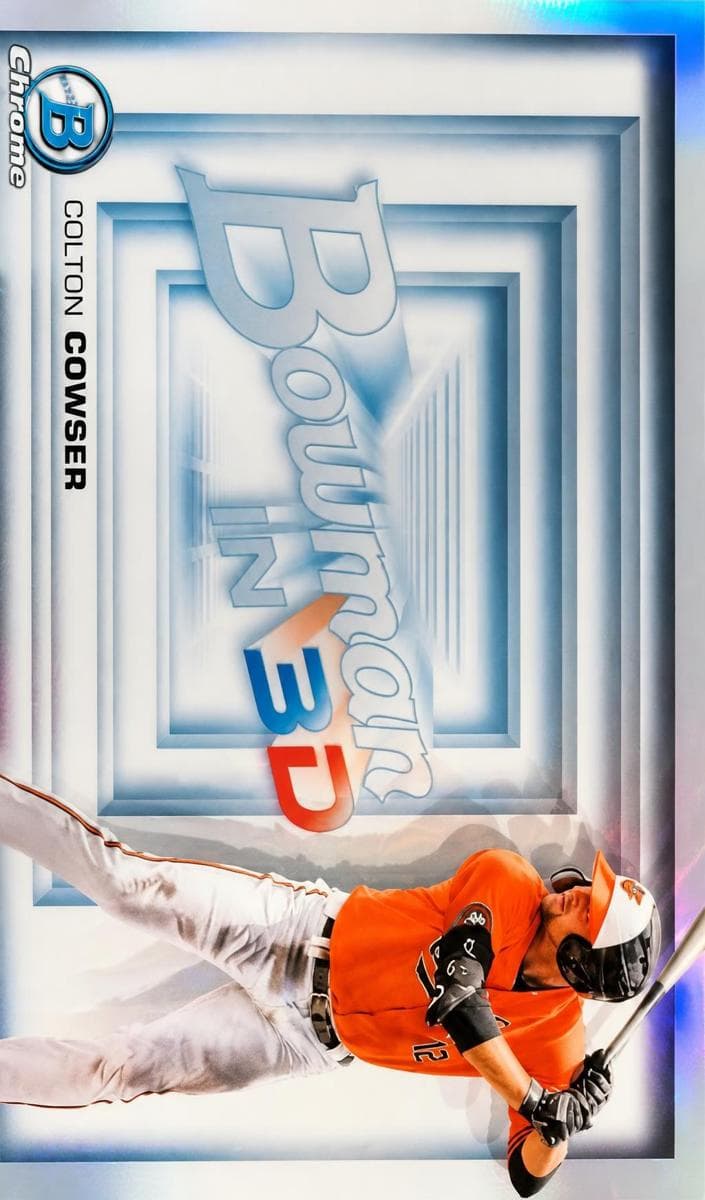 Colton Cowser 2022 bowman Bowman