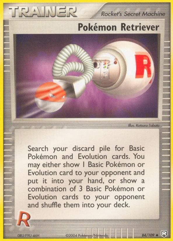 Pokémon Retriever trading card