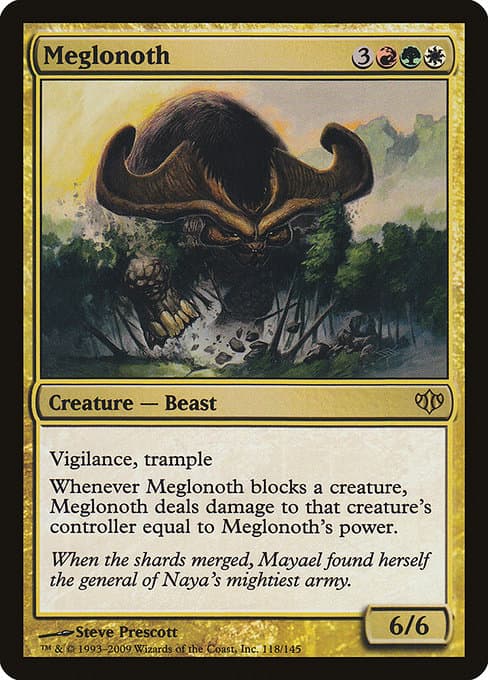 Meglonoth 2009 Magic: The Gathering Conflux