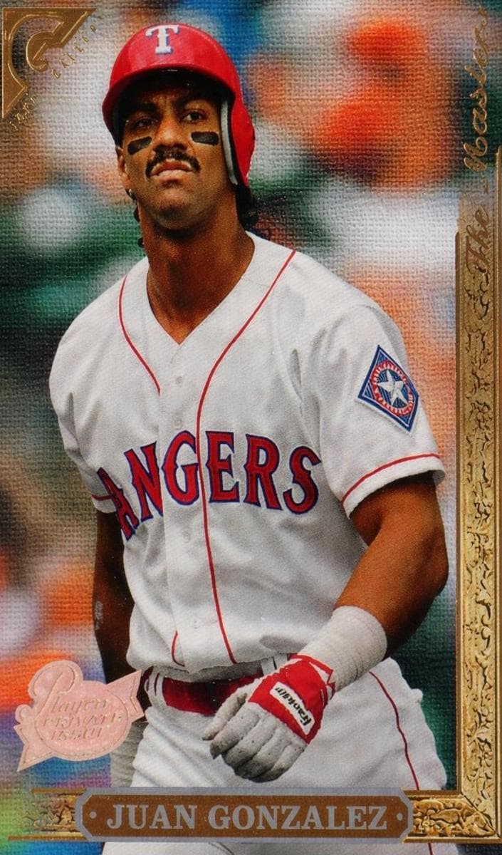 Juan Gonzalez 1996 unknown