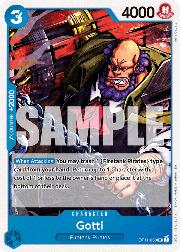 Gotti 2025 One Piece Fist of Divine Speed