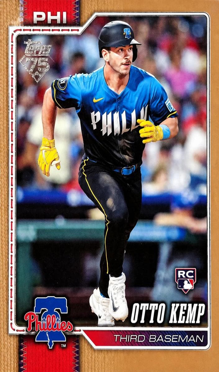 Otto Kemp trading card