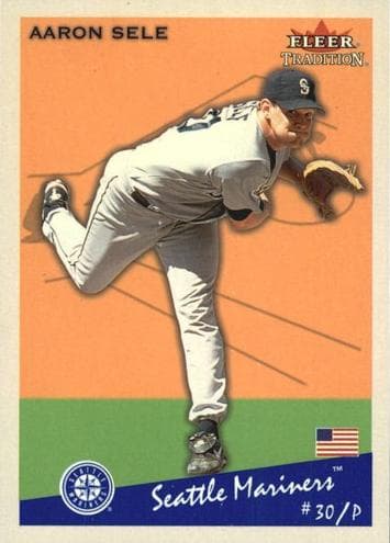 Aaron Sele trading card