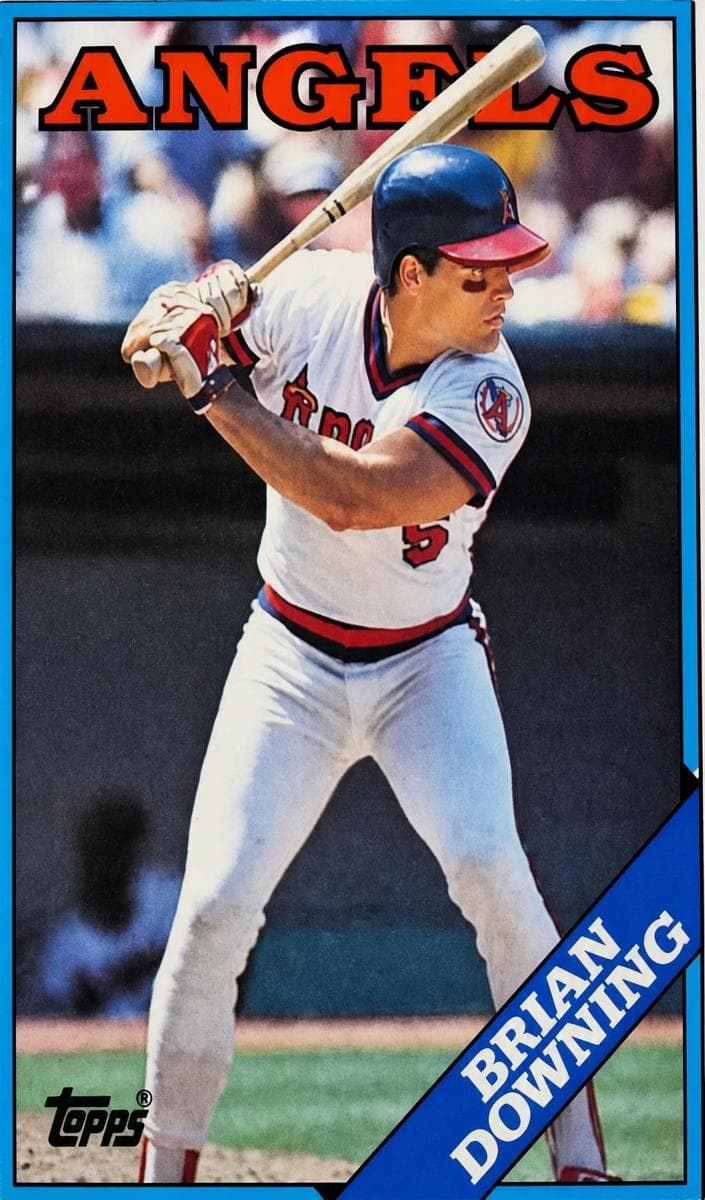 Brian Downing 1988 topps Topps