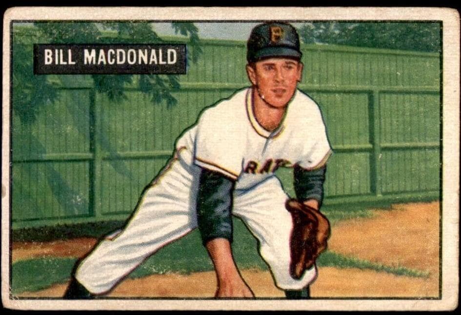Bill Macdonald 1951 bowman Bowman