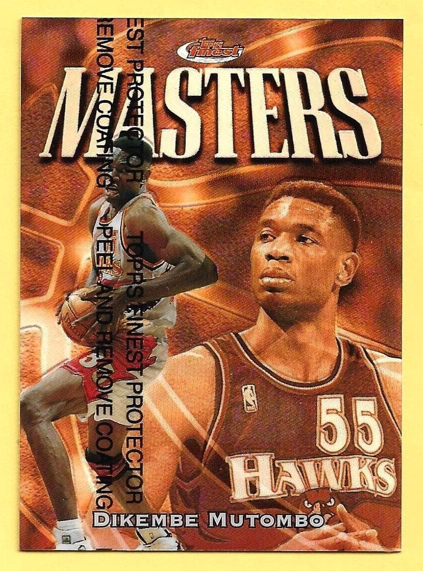 Dikembe Mutombo 1997 unknown Finest