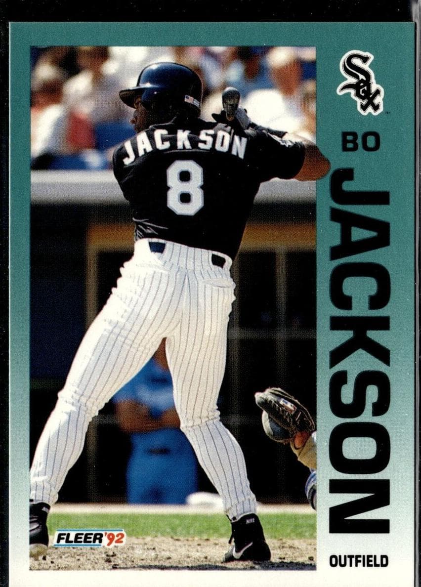 Bo Jackson 1992 fleer Fleer