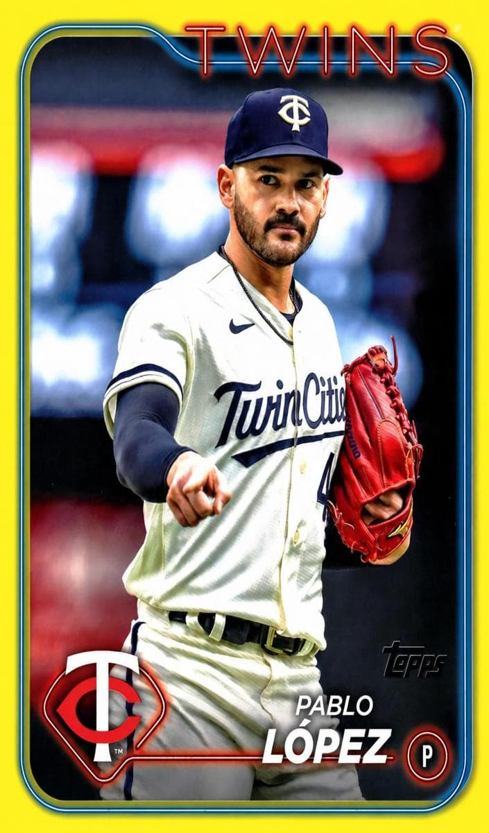 Pablo López 2024 topps Topps