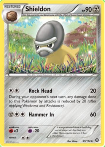 Shieldon trading card