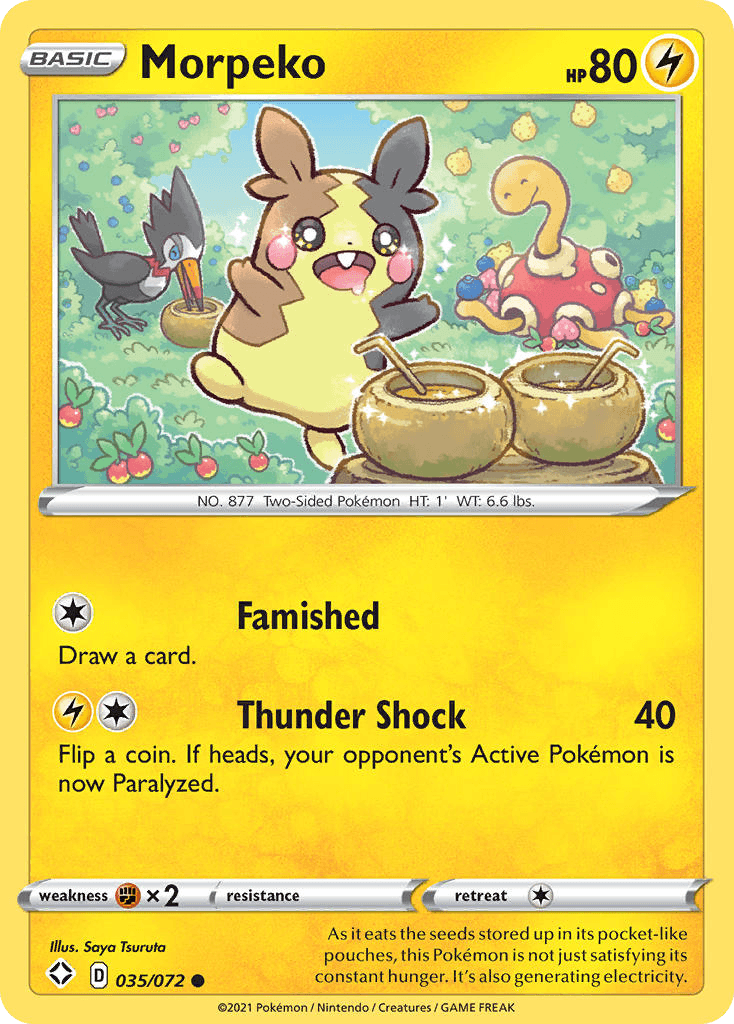 Morpeko 2021 Pokemon