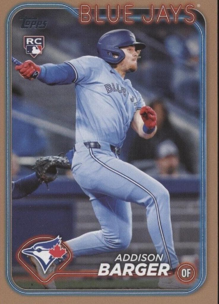 Addison Barger trading card