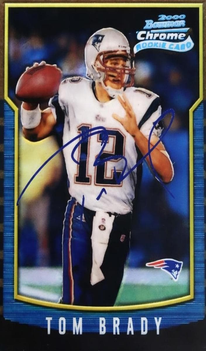 Tom Brady 2000 bowman