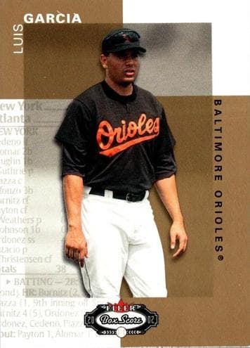 Luis Garcia trading card