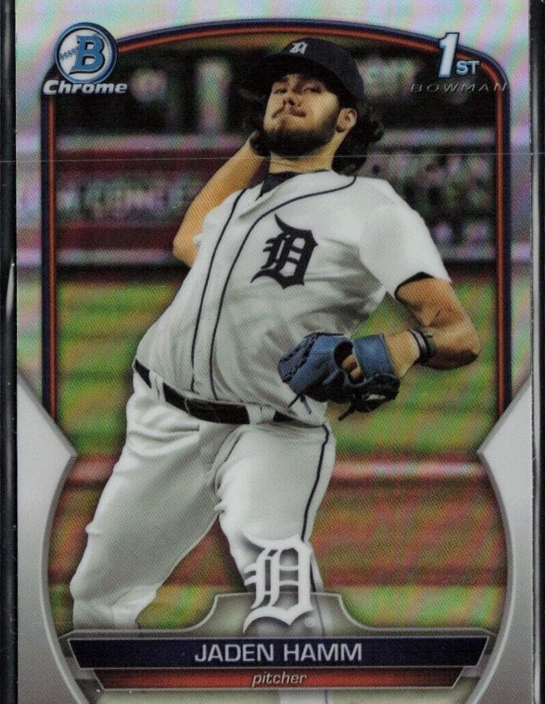 Jaden Hamm trading card