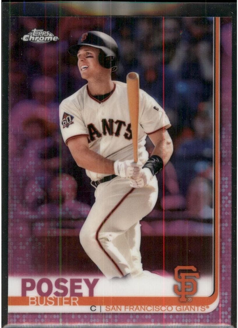 Buster Posey 2019 topps Topps Chrome
