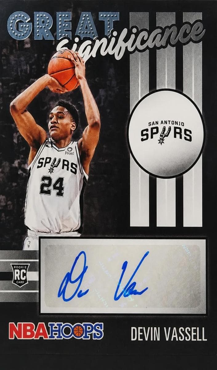 Devin Vassell 2020 panini Hoops