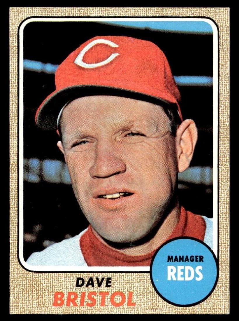 Dave Bristol 1968 topps Topps