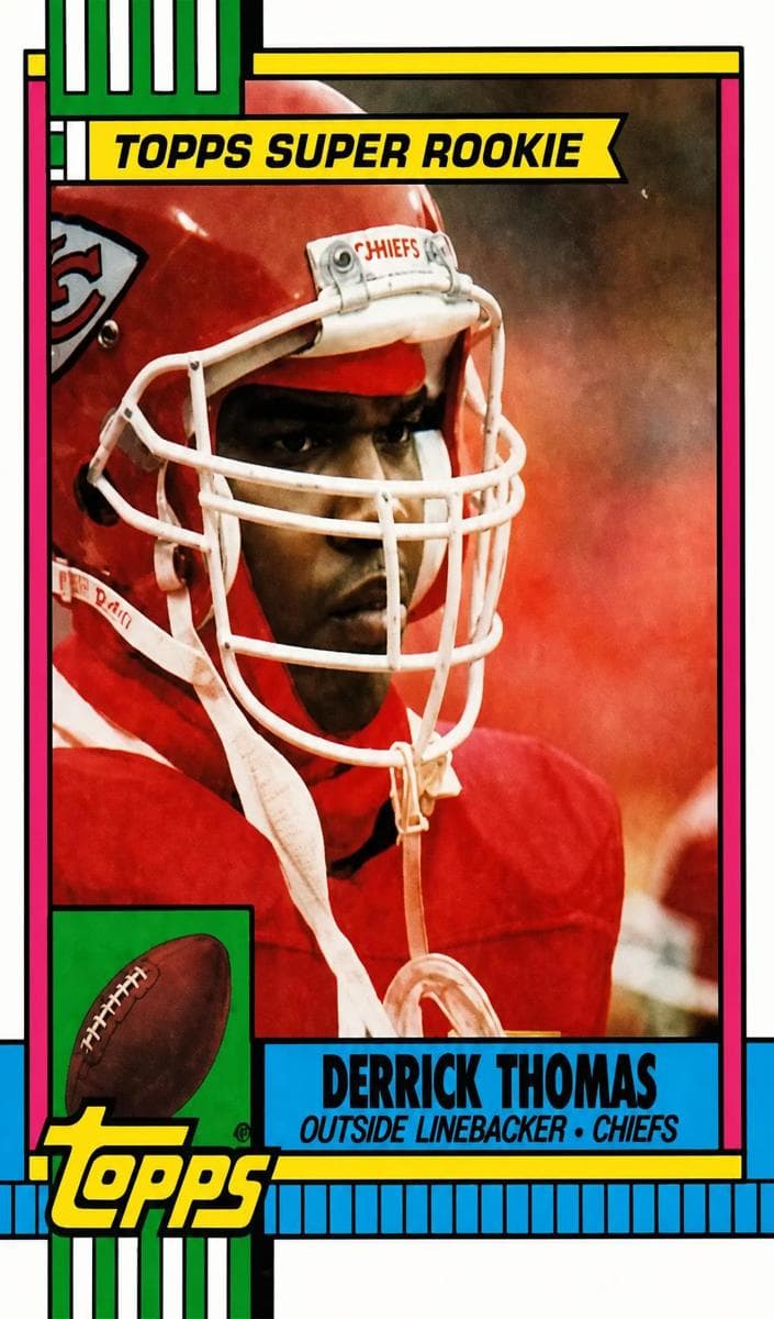 Derrick Thomas 1990 topps