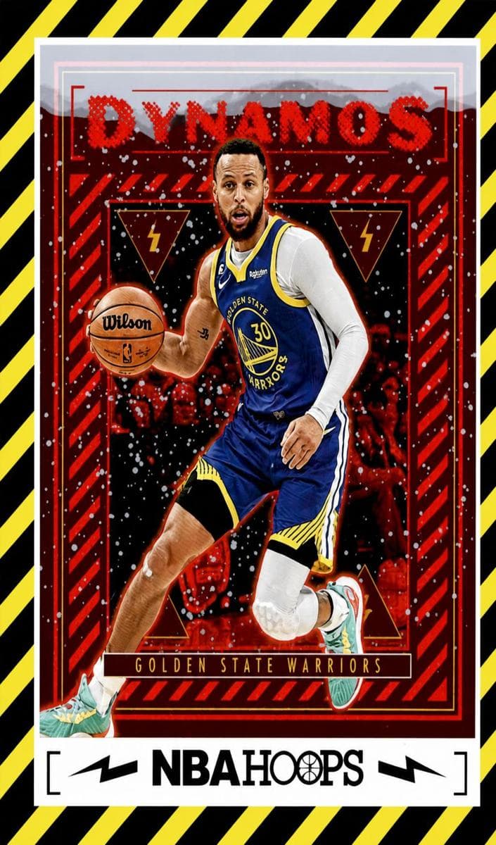 Stephen Curry 2023 panini Hoops Winter