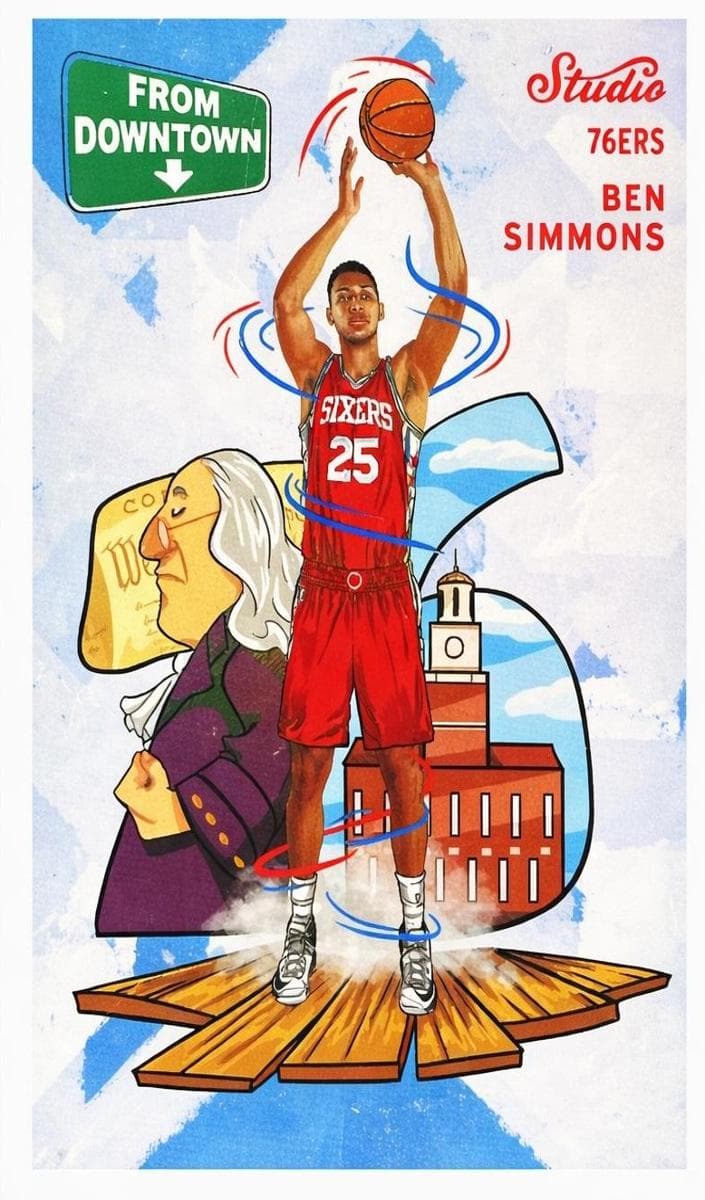 Ben Simmons 2016 panini