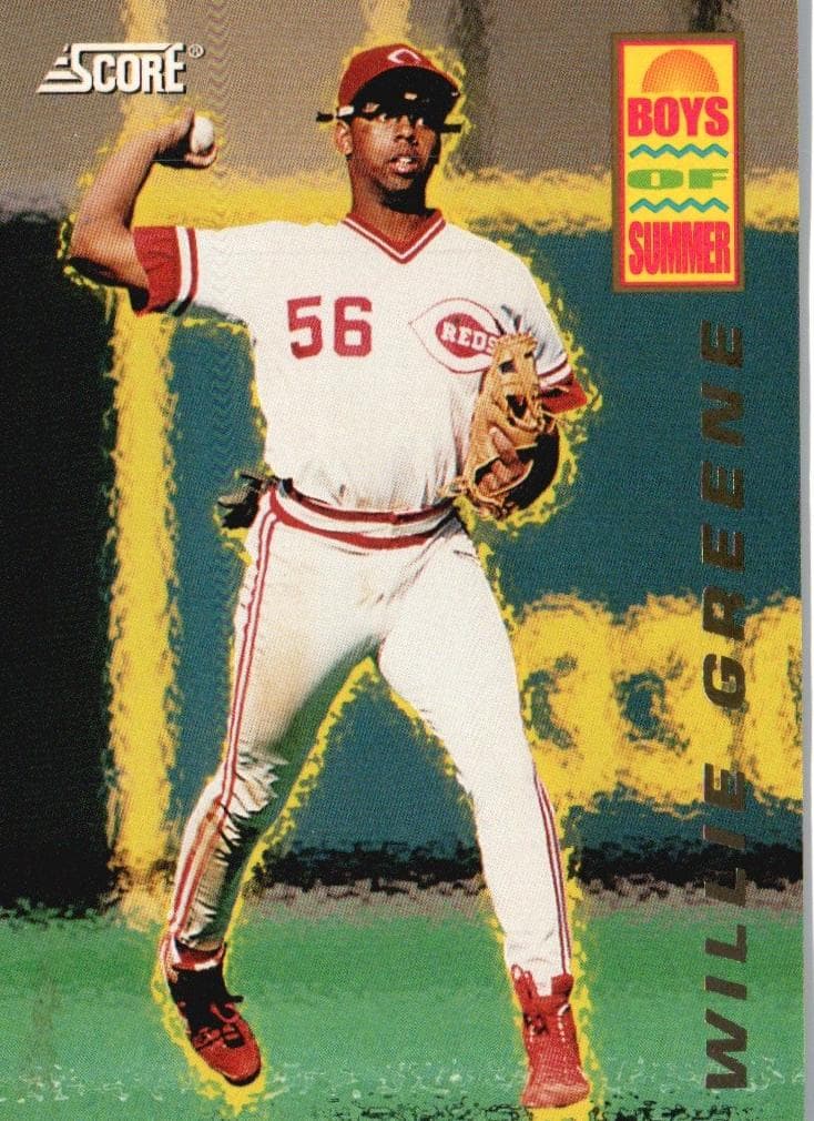Willie Greene 1994 panini Score
