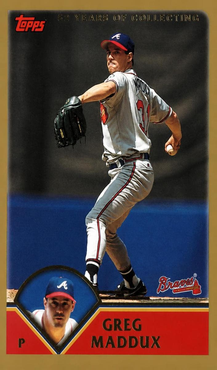 Greg Maddux 2003 topps Topps