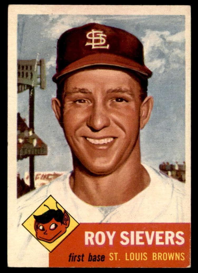Roy Sievers 1953 topps