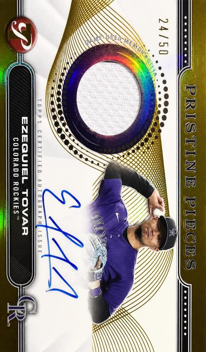 Ezequiel Tovar 2024 topps Topps Pristine