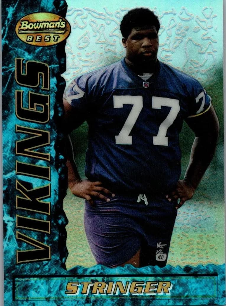 Korey Stringer 1995 bowman Bowman