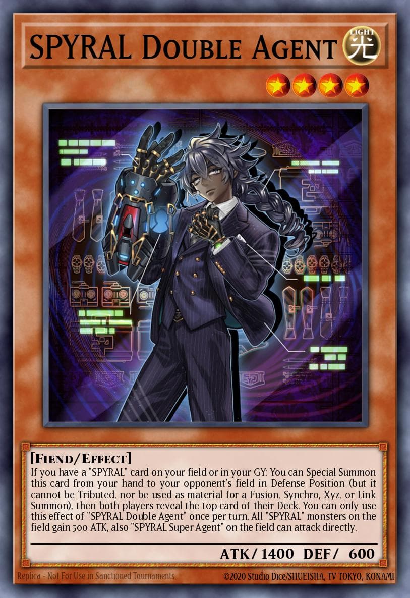 SPYRAL Double Agent 2023 Yu-Gi-Oh! 25th Anniversary Tin: Dueling Heroes Mega Pack