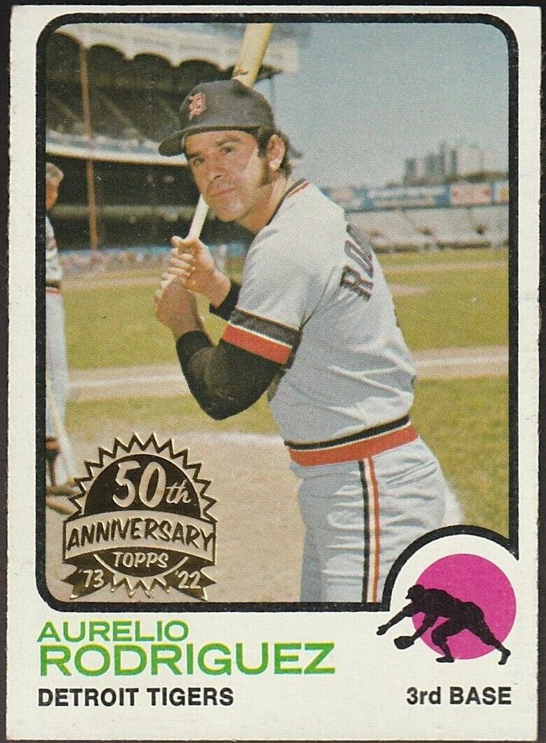 Aurelio Rodriguez 1973 topps Topps