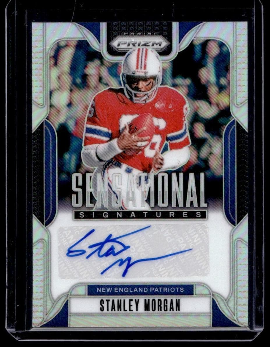 Stanley Morgan trading card