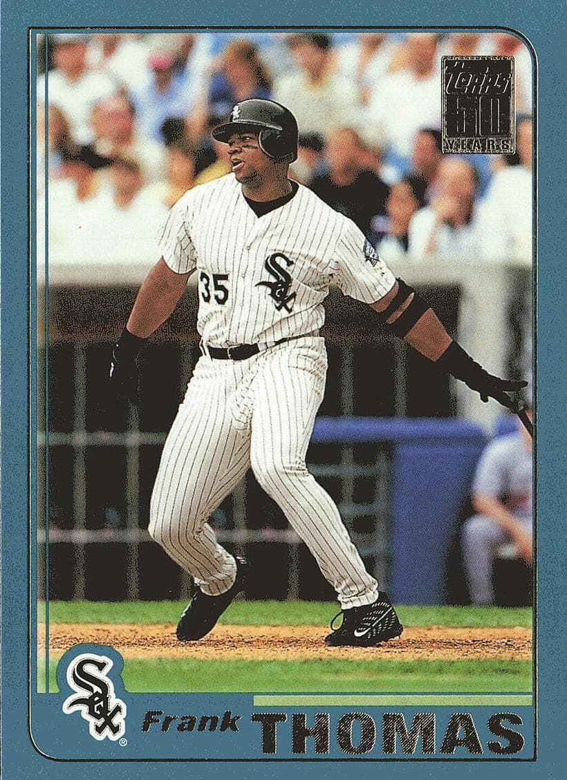 Frank Thomas 2001 topps Topps
