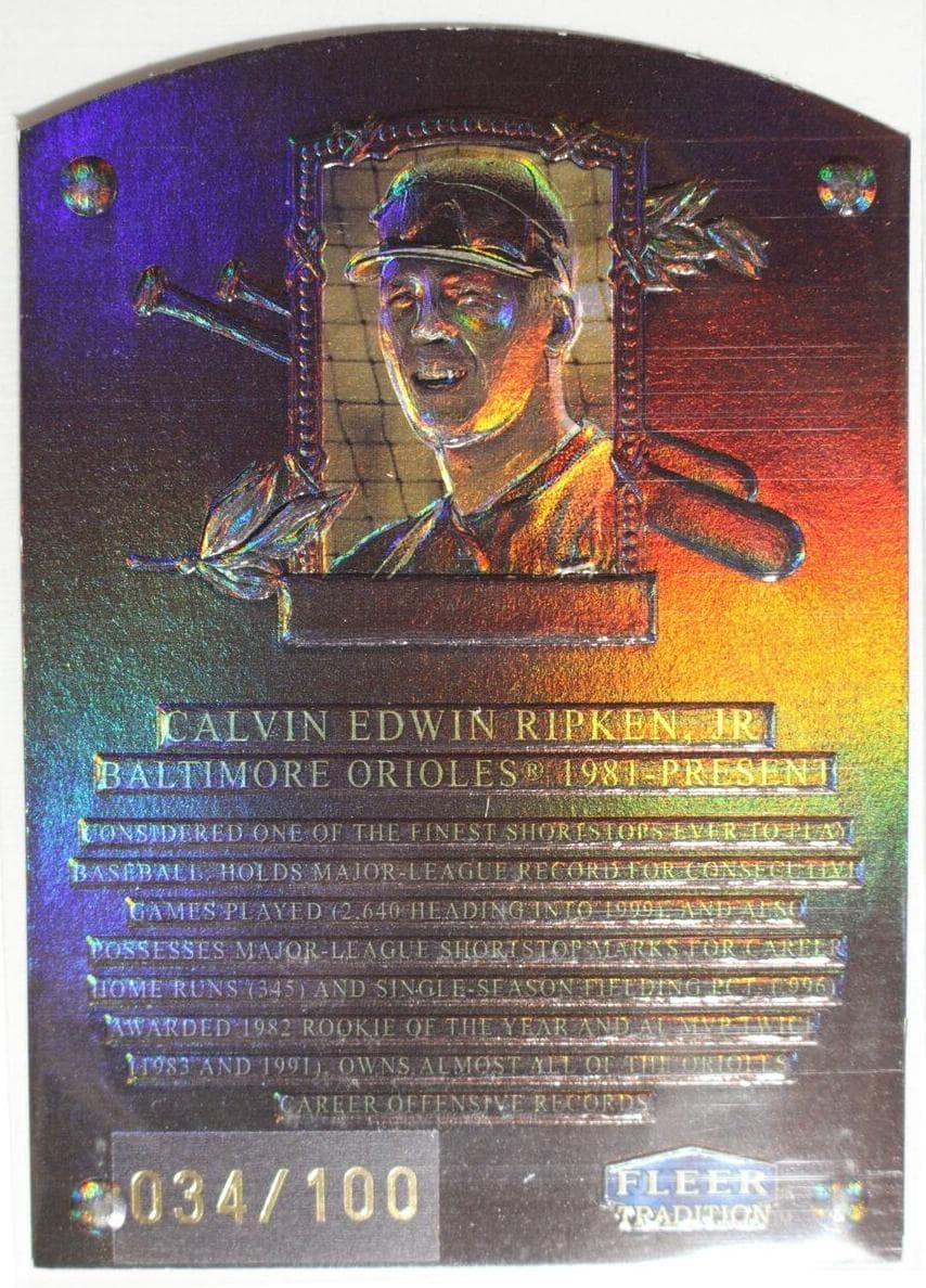 Cal Ripken, Jr. #8