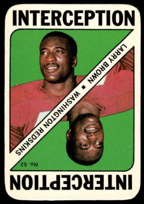 Larry Brown 1971 topps