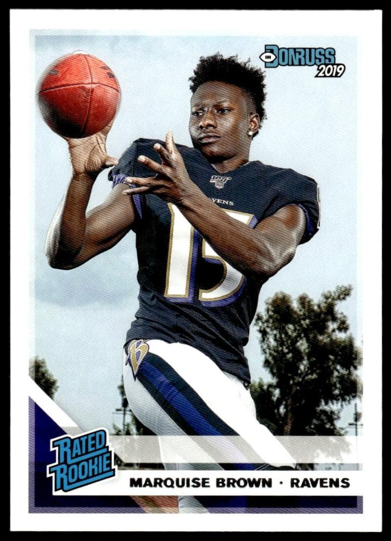 Marquise Brown 2019 panini