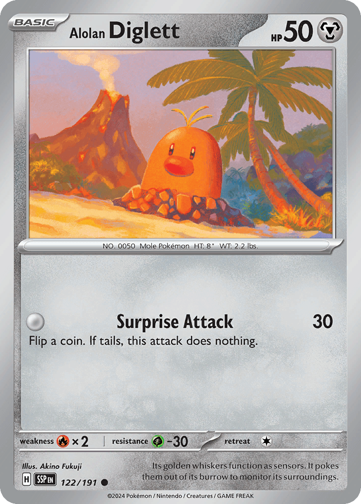 Alolan Diglett 2024 Pokemon