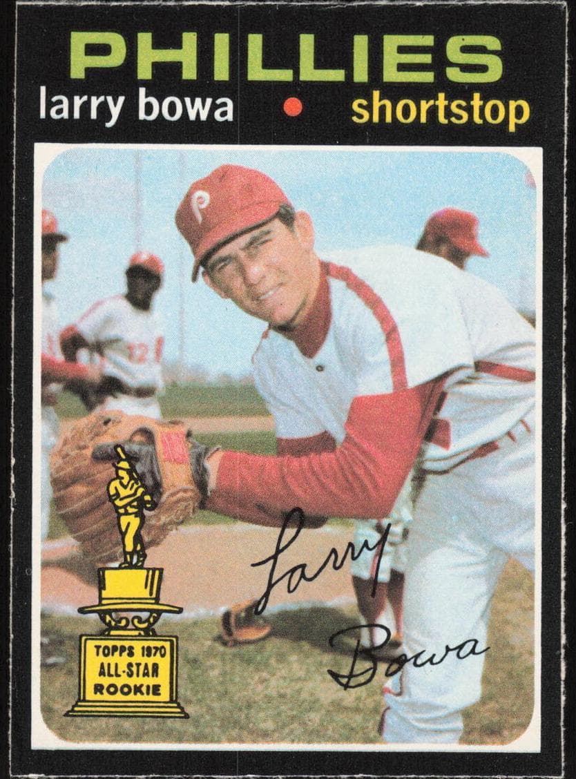 Larry Bowa 1971 topps O-Pee-Chee