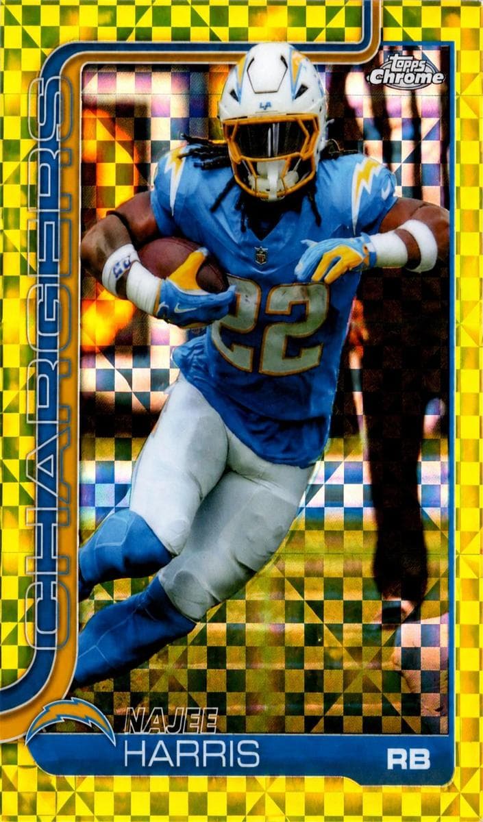 Najee Harris trading card