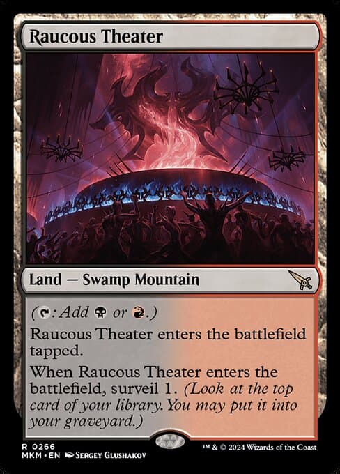 Raucous Theater 2024 Magic: The Gathering Murders at Karlov Manor Borderless