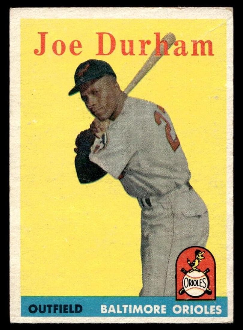 Joe Durham 1958 topps Topps