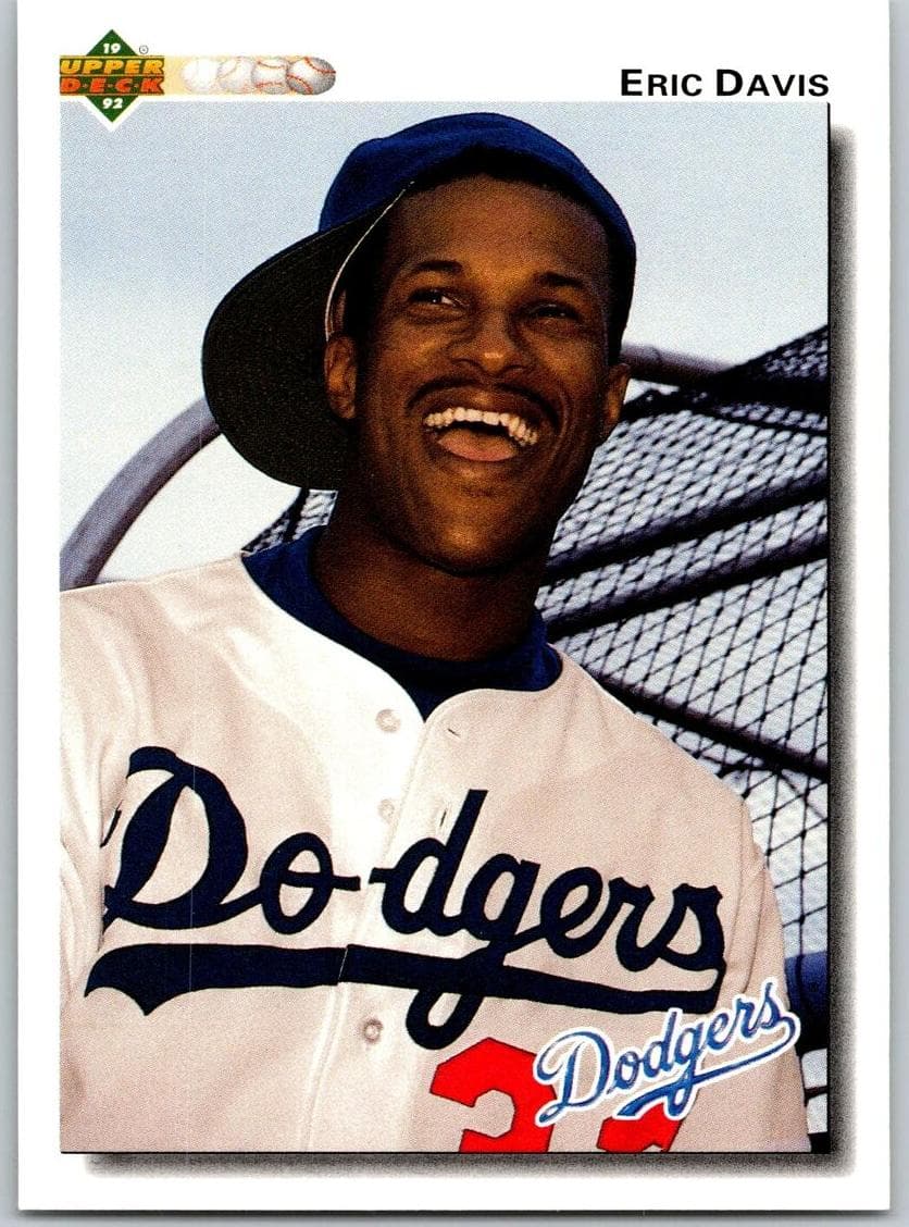 Eric Davis 1992 upper-deck Upper Deck