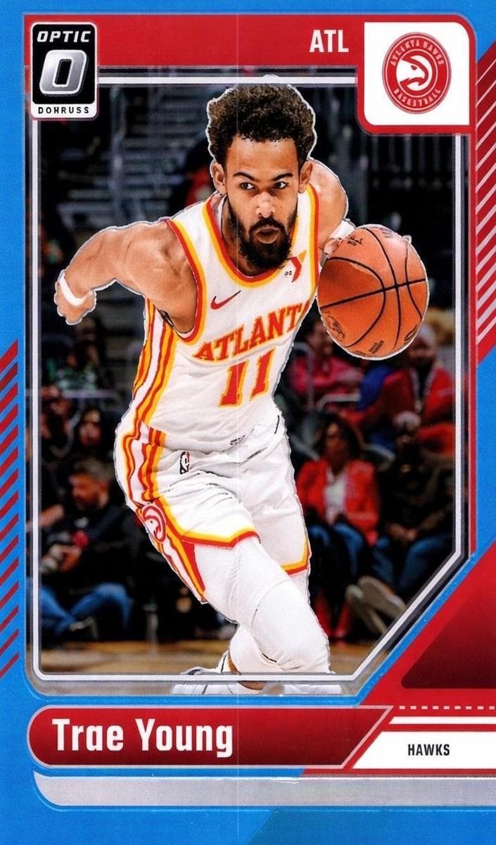 Trae Young 2024 panini Donruss Optic