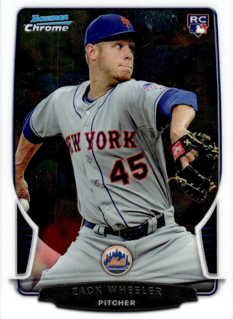 Zack Wheeler trading card