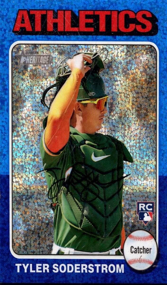 Tyler Soderstrom 2024 topps Topps Heritage