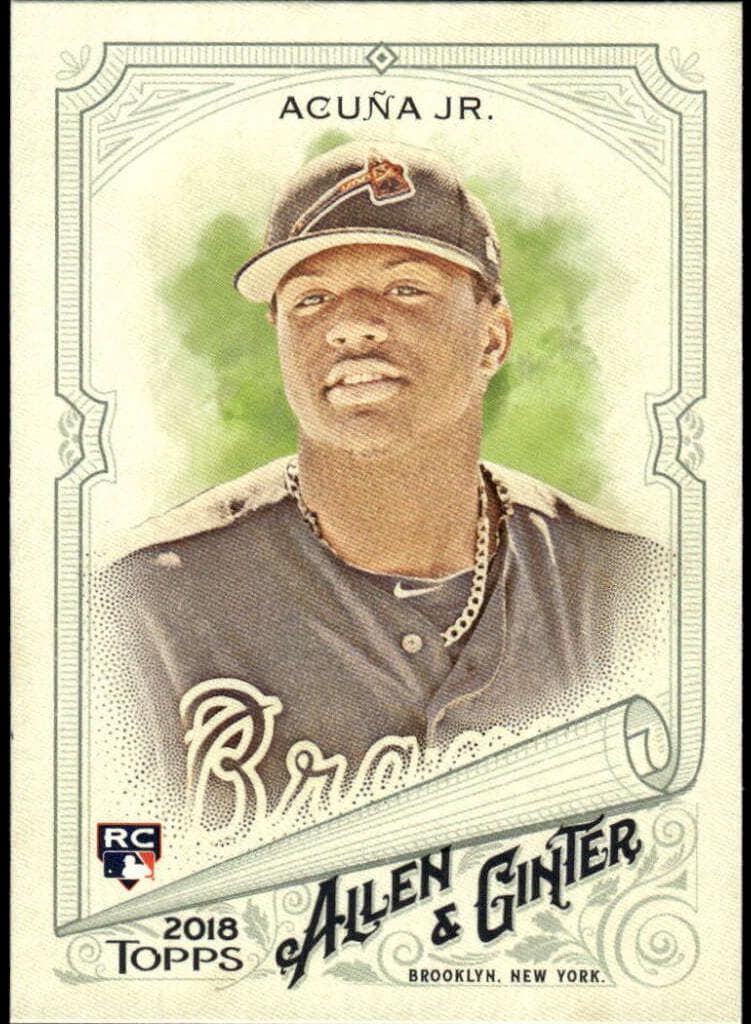 Ronald Acuna Jr. 2018 Topps Allen & Ginter rookie card