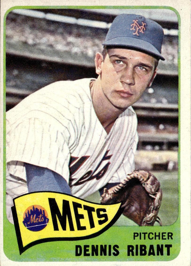 Dennis Ribant 1965 topps Topps