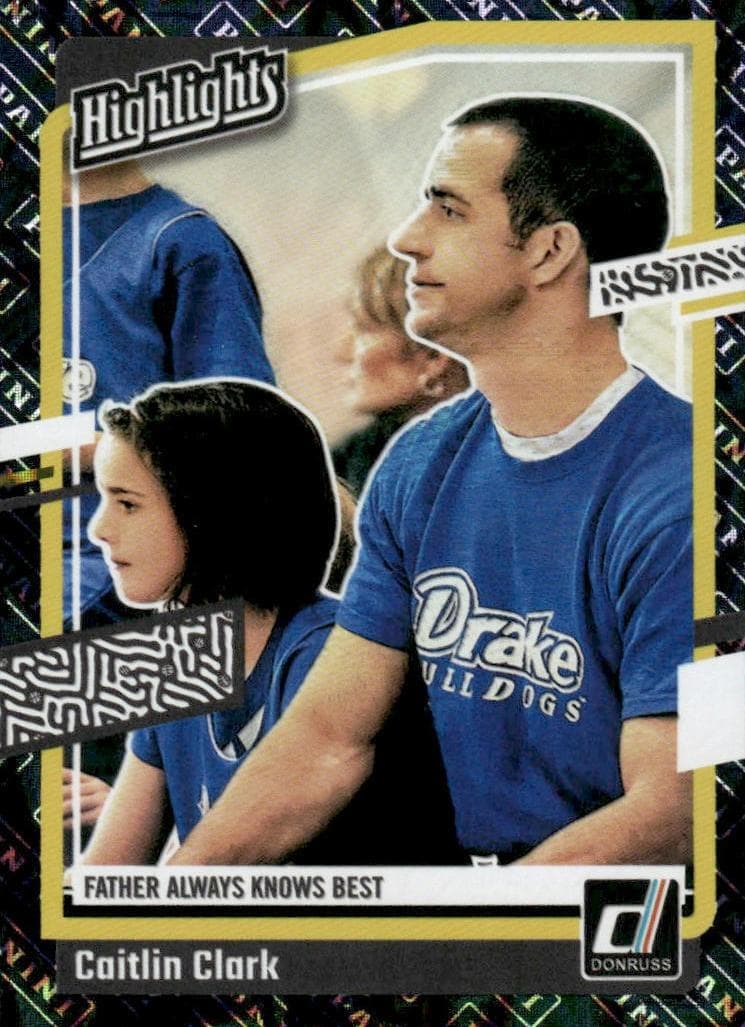 Caitlin Clark 2024 panini Caitlin Clark Collection Highlights Basketball Panini